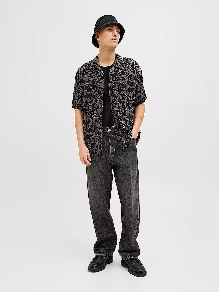 JACK & JONES | Hemd Regular Fit JJJEFF MONOCHROME | grau