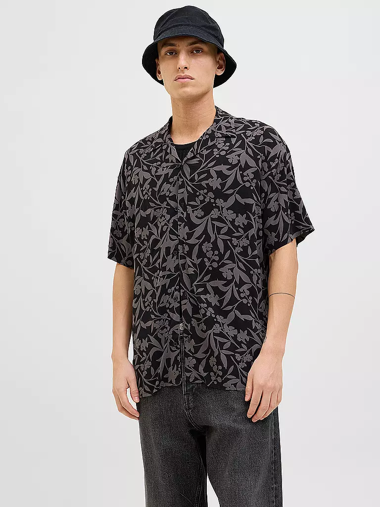 JACK & JONES | Hemd Regular Fit JJJEFF MONOCHROME | grau