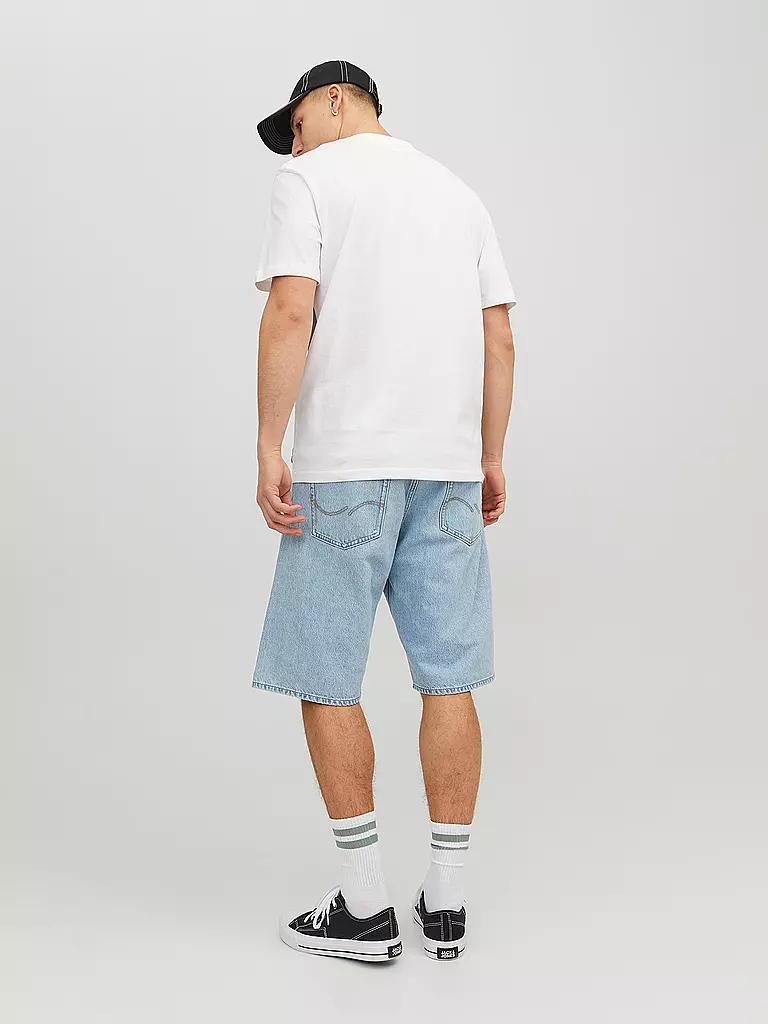 JACK & JONES | Jeans Shorts JJIALEX | blau