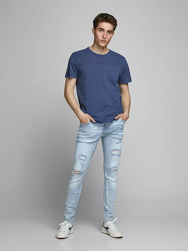 JACK & JONES | Jeans Skinny Fit "JJILIAM" | blau