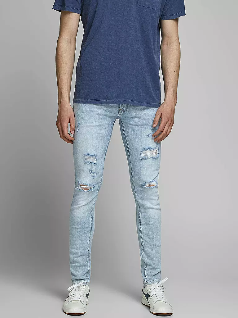 JACK & JONES | Jeans Skinny Fit "JJILIAM" | blau