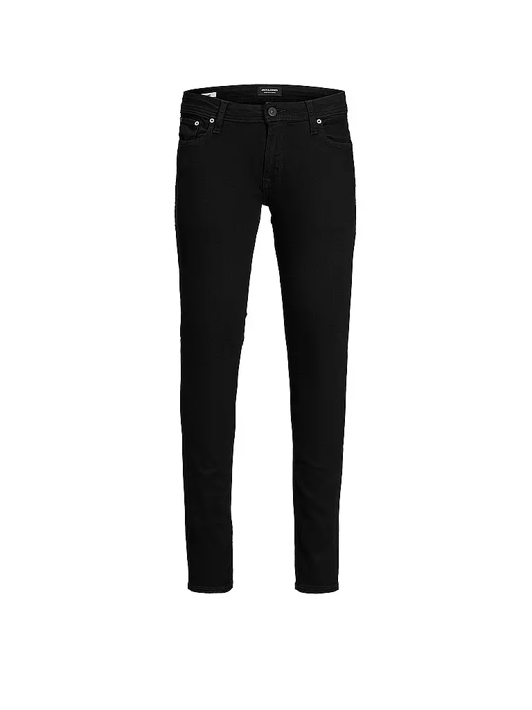 JACK & JONES | Jeans Skinny Fit JJILIAM | schwarz