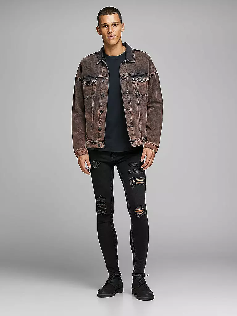 JACK & JONES | Jeans Skinny Fit Liam | schwarz