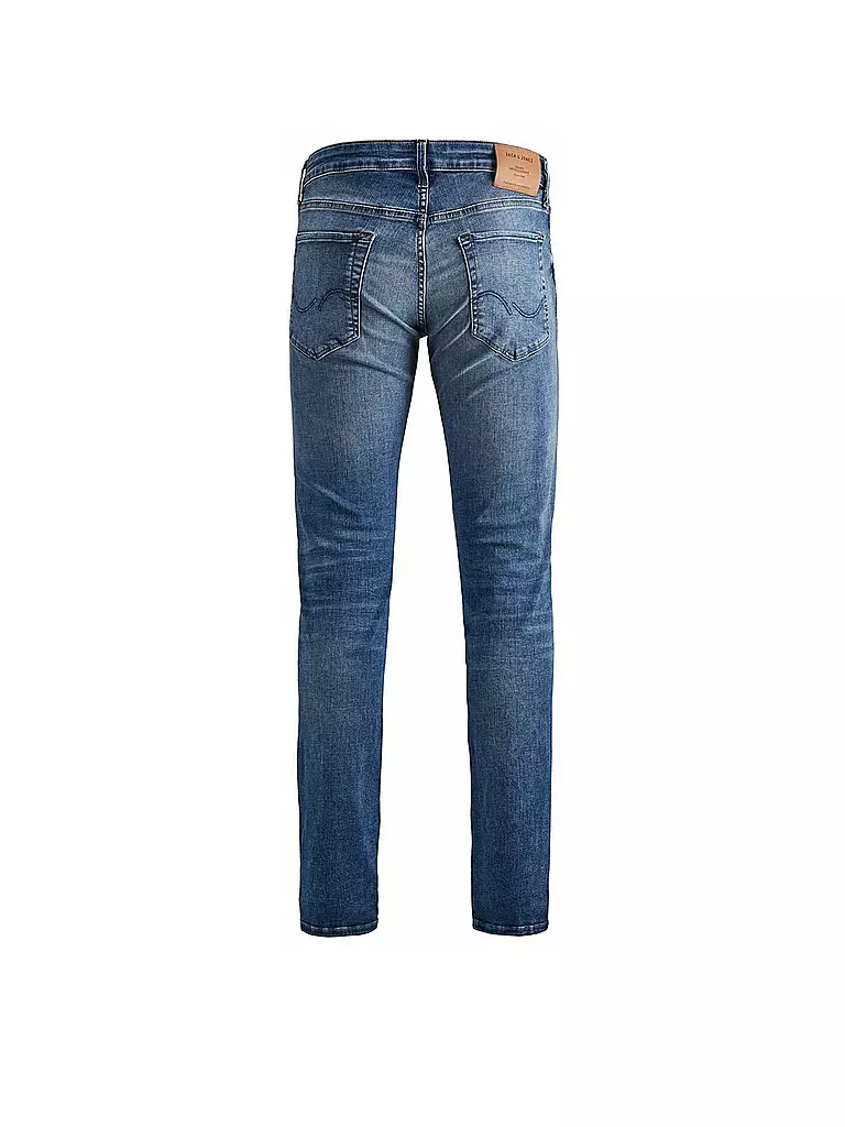 JACK & JONES | Jeans Slim Fit " JJIGLENN JJICON " | blau