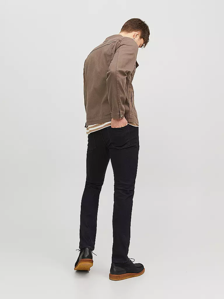 JACK & JONES | Jeans Slim Fit GLENN FELIX  | schwarz