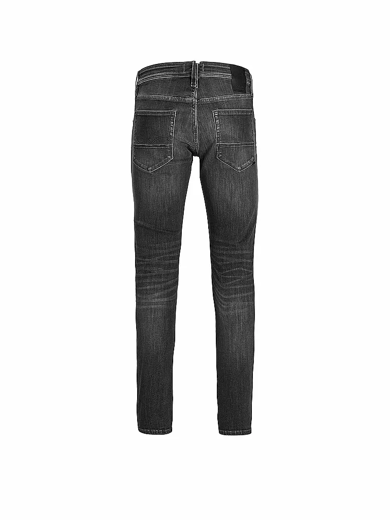 JACK & JONES | Jeans Slim Fit JJIGLENN  | schwarz