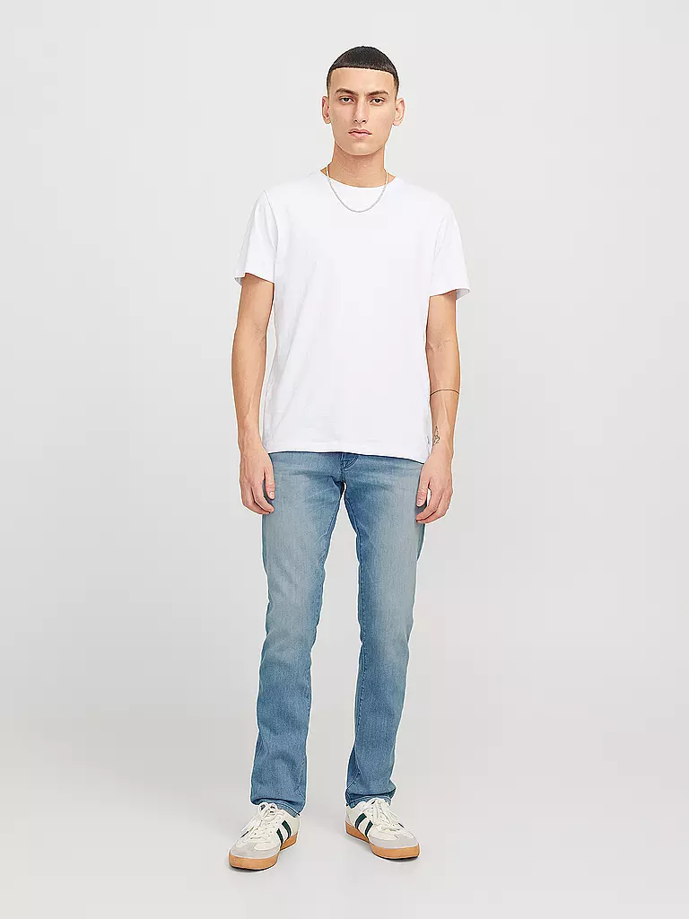 JACK & JONES | Jeans Slim Fit JJIGLENN JJFOX | blau