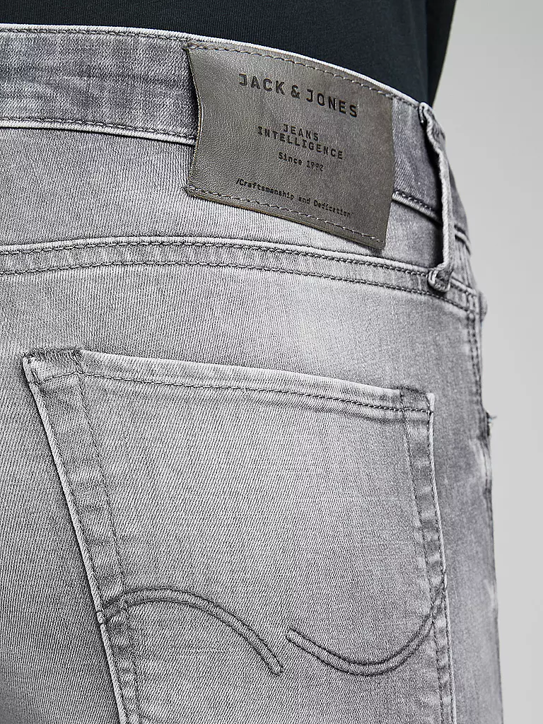 JACK & JONES | Jeans Slim Fit JJIGLENN JJICON  | grau