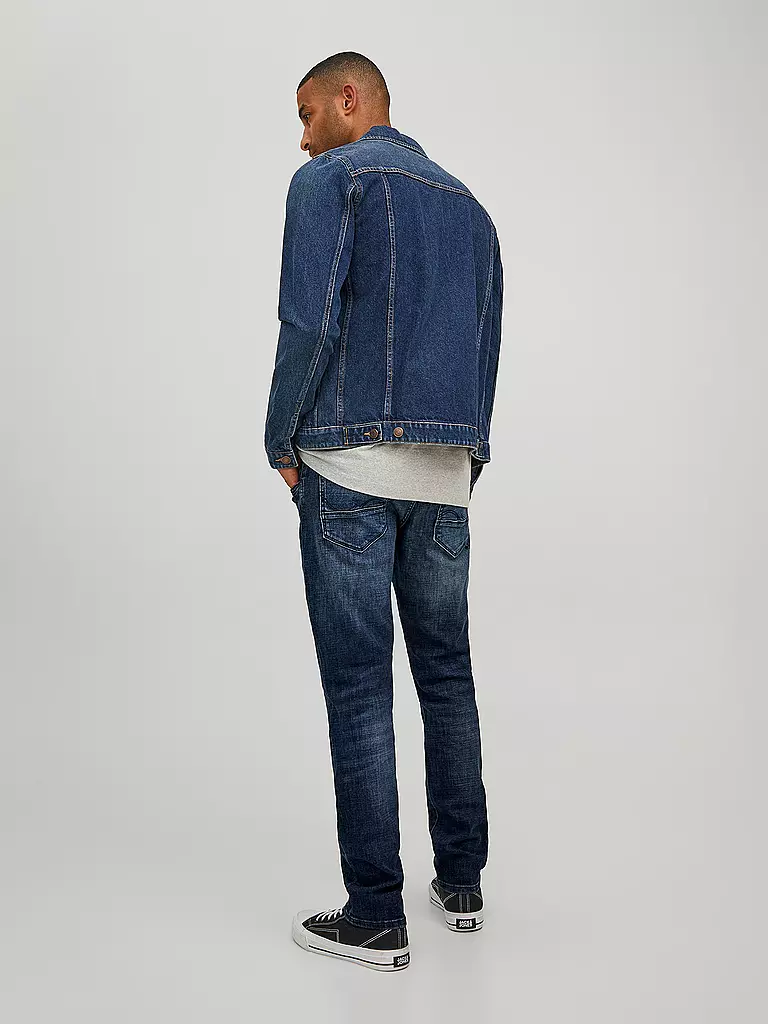 JACK & JONES | Jeans Slim Fit JJIGLENN | dunkelblau