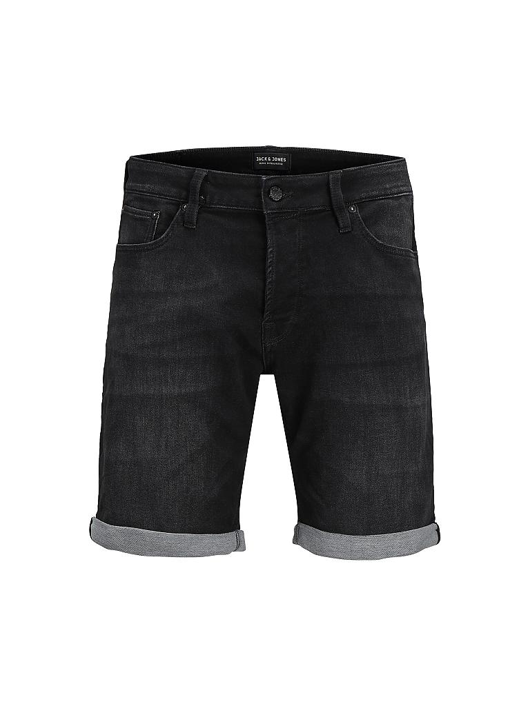 JACK & JONES | Jeansshort "Rick Icon" | schwarz