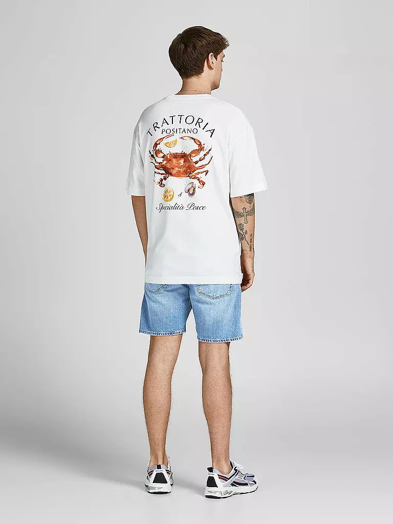 JACK & JONES | Jeansshort JJICHRIS JJORIGINAL | hellblau