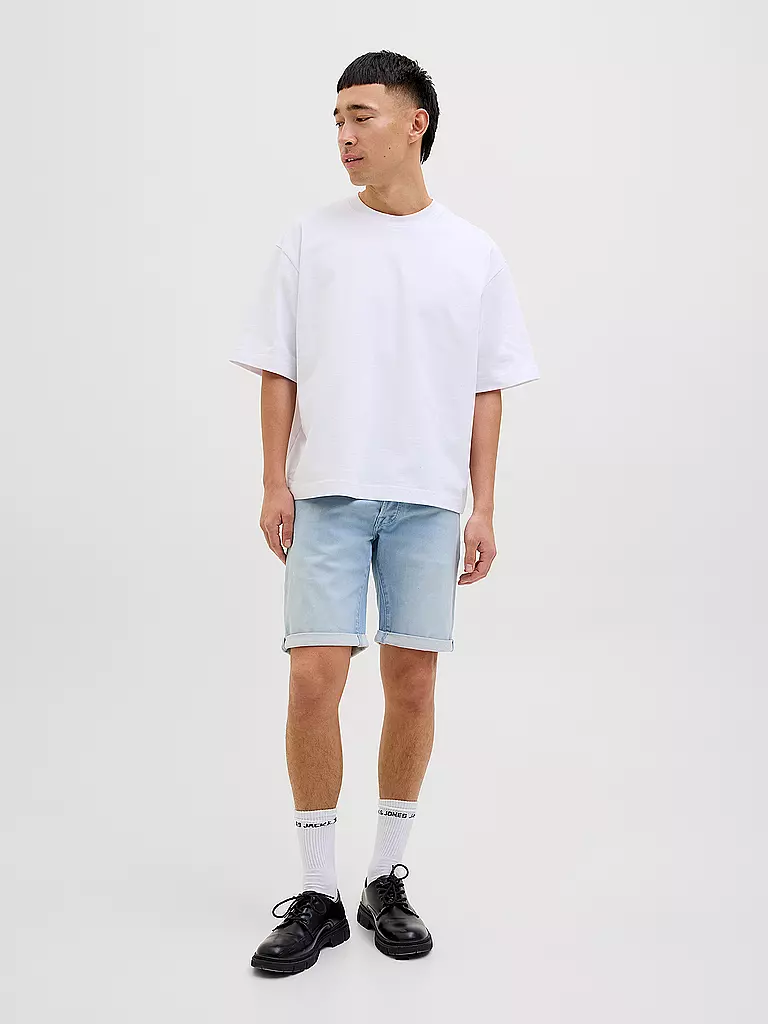 JACK & JONES | Jeansshorts  JJIRICK  | hellblau