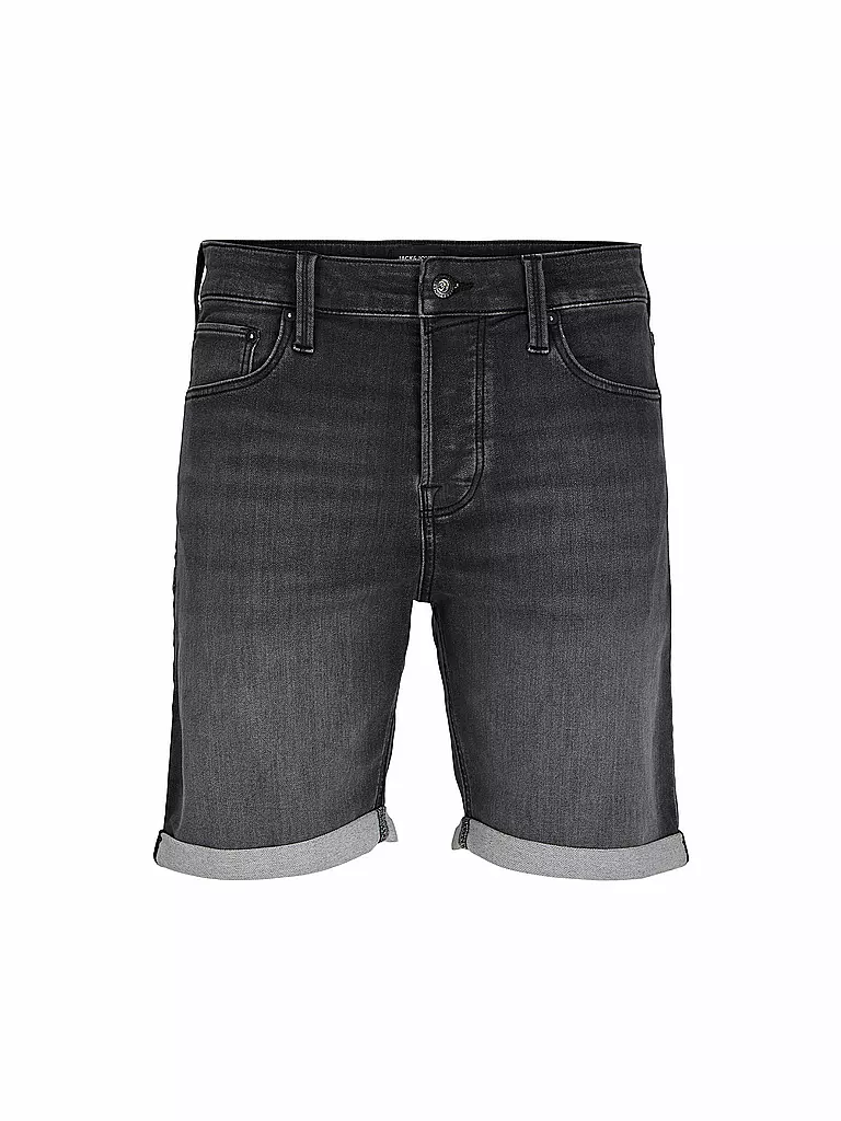 JACK & JONES | Jeansshorts JJIRICK JJICON | schwarz