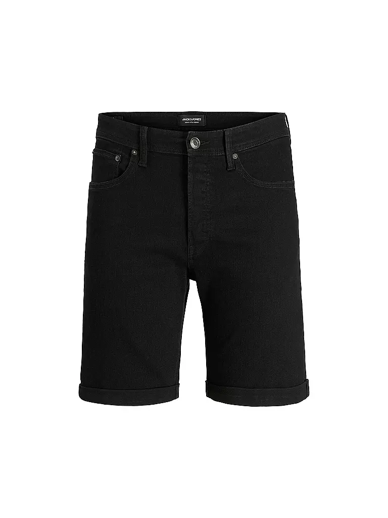 JACK & JONES | Jeansshorts JJIRICK JJORIGINAL | schwarz