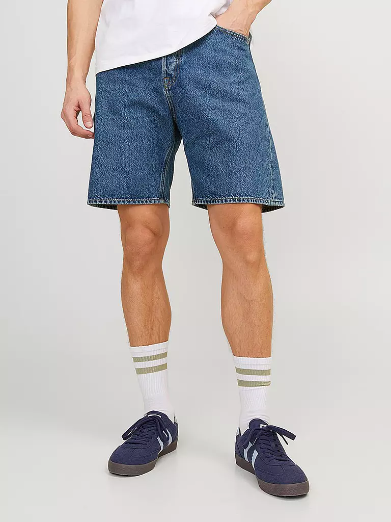 JACK & JONES | Jeansshorts Loose Fit  JJITONY | blau