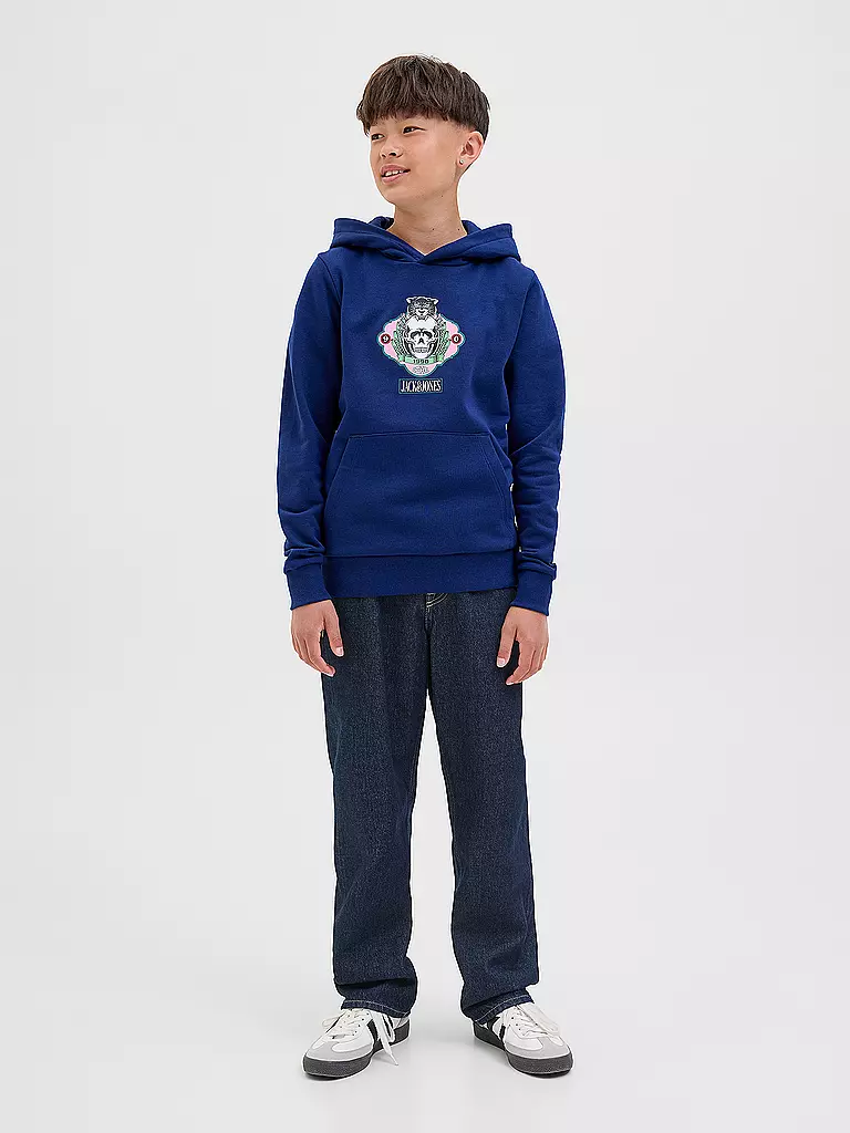 JACK & JONES | Jungen  Jeans Regular Fit JJICHRIS JJORIGINAL | blau