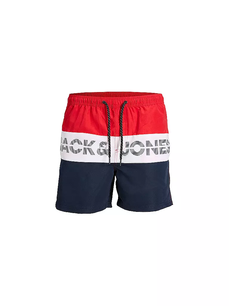 JACK & JONES | Jungen Badeshorts JPSTFIJI | rot