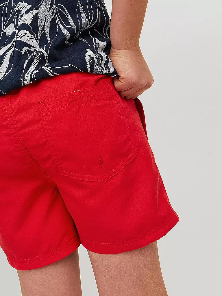 JACK & JONES | Jungen Badeshorts JPSTFIJI | rot