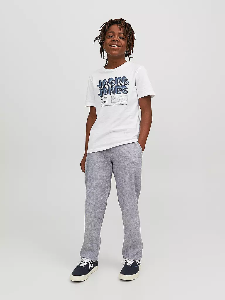 JACK & JONES | Jungen Chino JPSTOLLIE  | hellblau