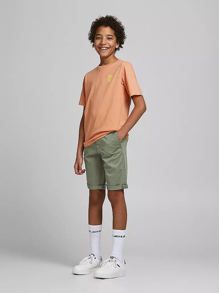 JACK & JONES | Jungen Chinoshorts " JJIBOWIE " | olive