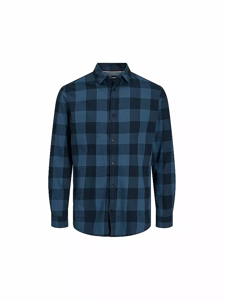 JACK & JONES | Jungen Hemd JJEGINGHAM | blau