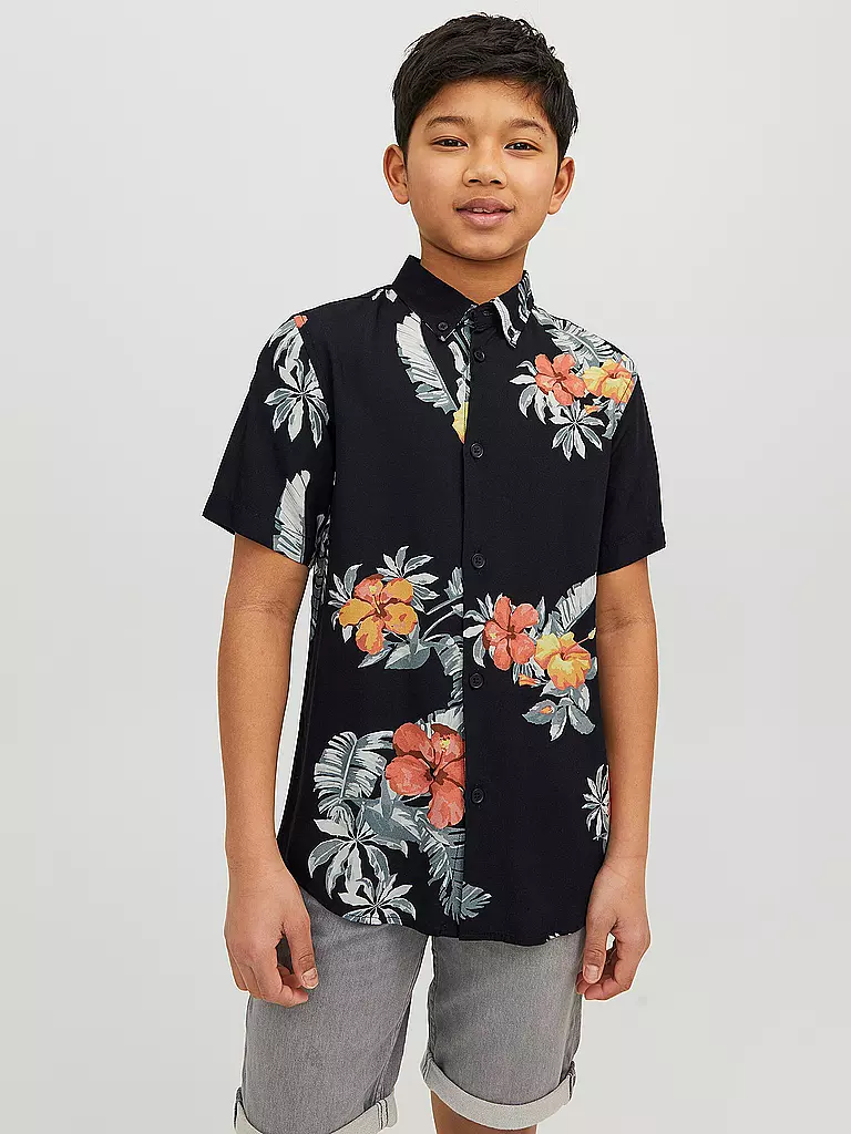 JACK & JONES | Jungen Hemd JORLUKE  | schwarz