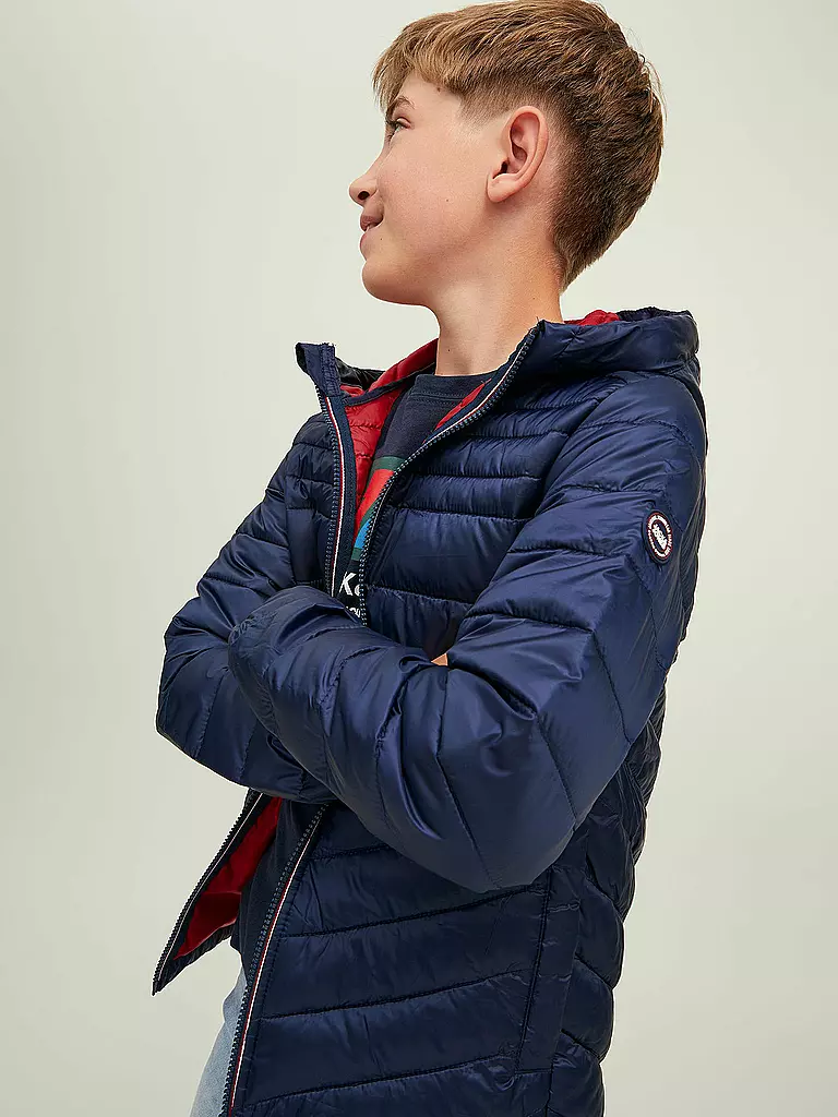 JACK & JONES | Jungen Jacke JJEHERO  | dunkelblau