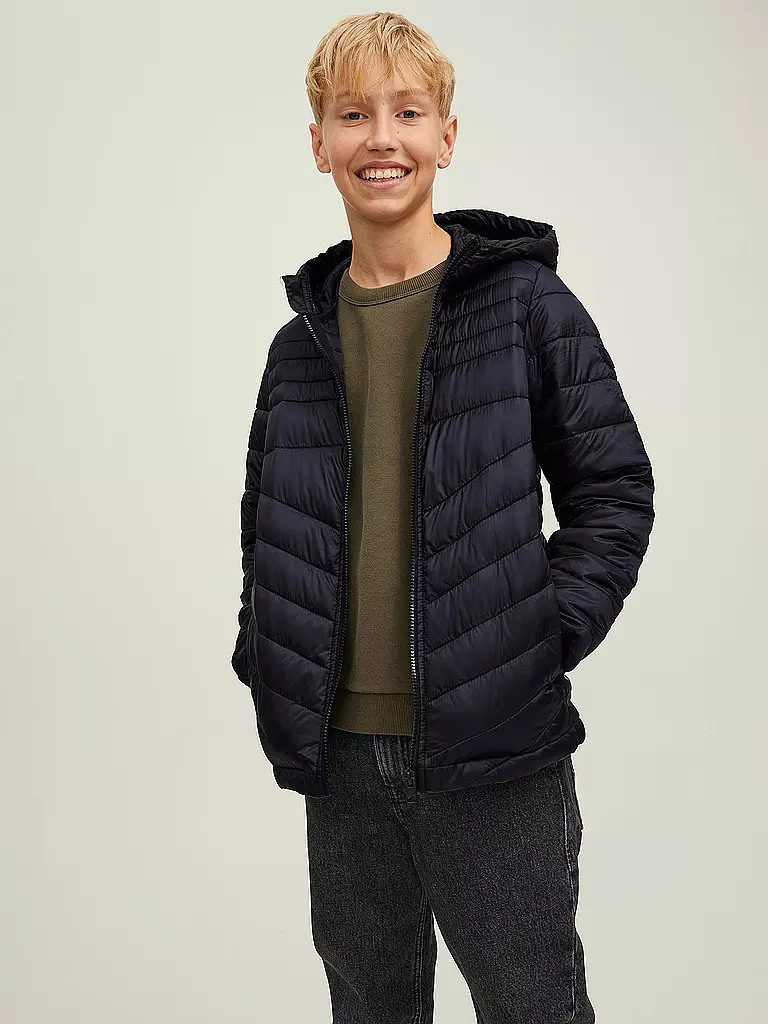 JACK & JONES | Jungen Jacke JJEHERO | schwarz