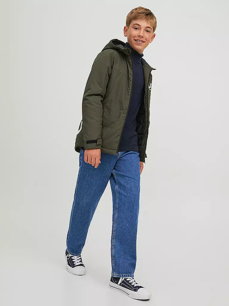 JACK & JONES | Jungen Jeans Regular Fit JJICHRIS  | blau