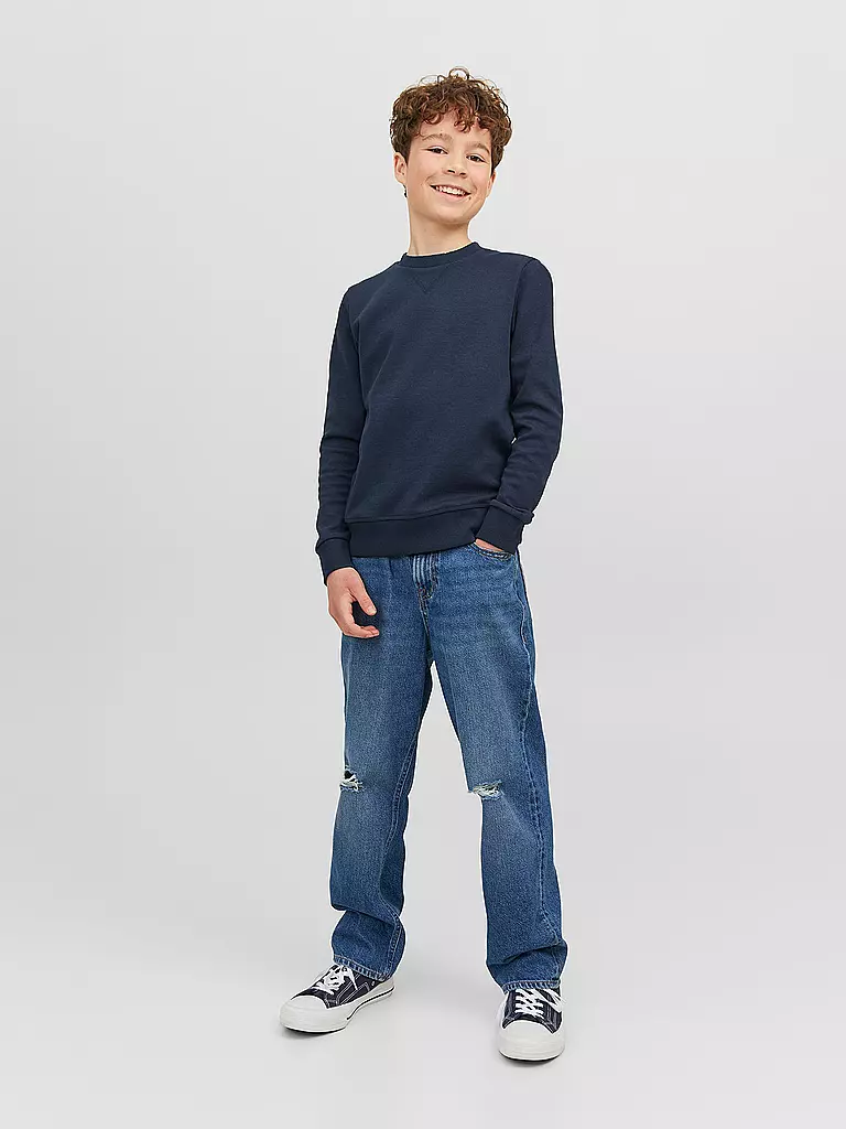 JACK & JONES | Jungen Jeans Regular Fit JJICHRIS JJORIGINAL | blau