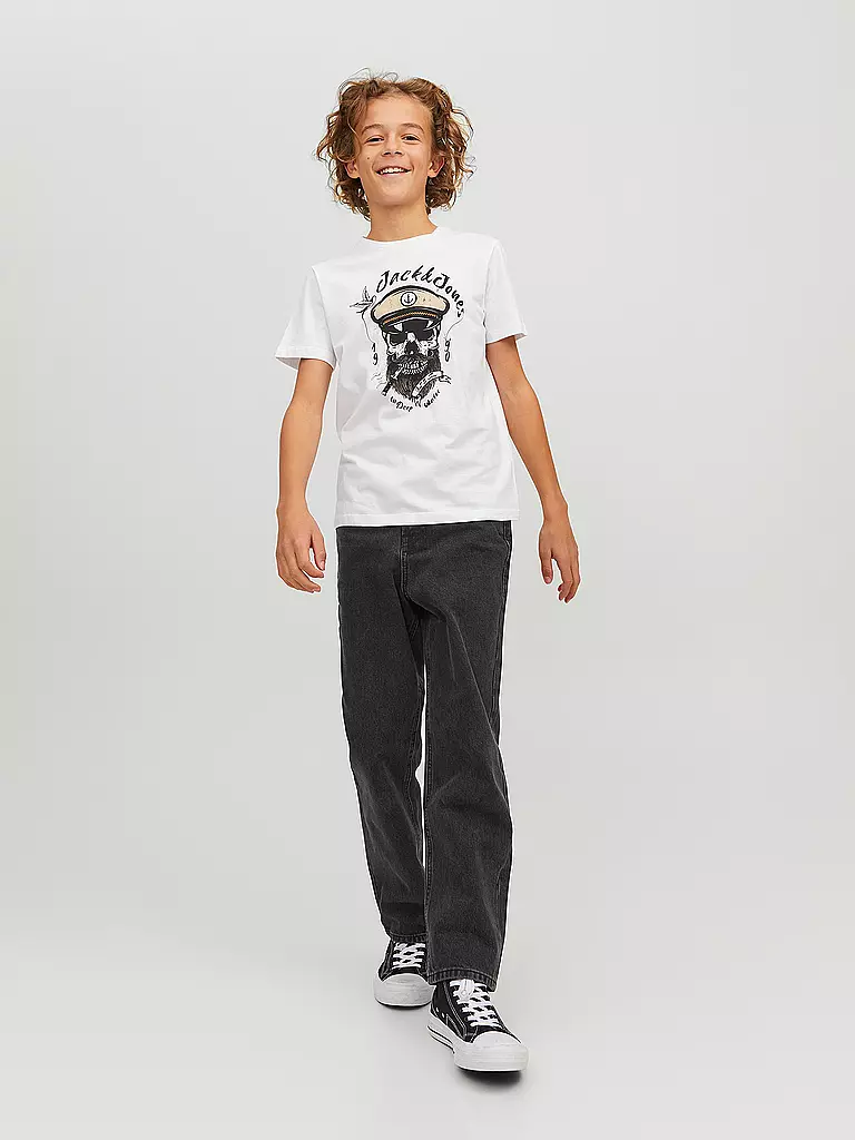 JACK & JONES | Jungen Jeans Relaxed Fit JJICHRIS  | schwarz