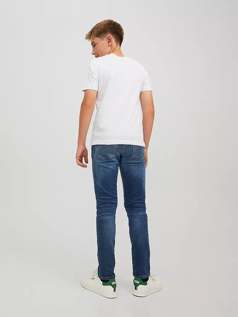 JACK & JONES | Jungen Jeans Slim Fit JJIGLENN JJORIGINAL | blau