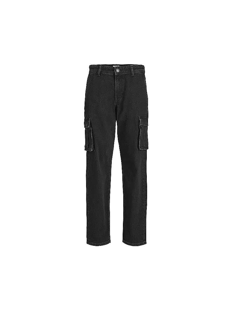 JACK & JONES | Jungen Jeans Straight Fit JJICHRIS | schwarz