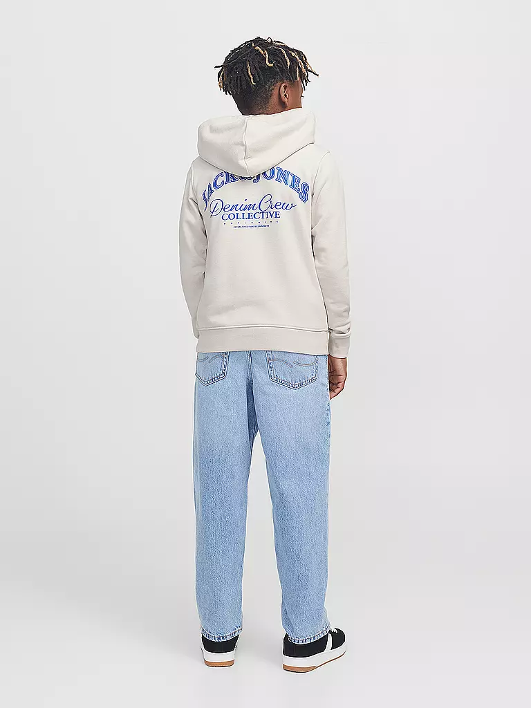 JACK & JONES | Jungen Kapuzensweater - Hoodie JJEBRANDES | beige