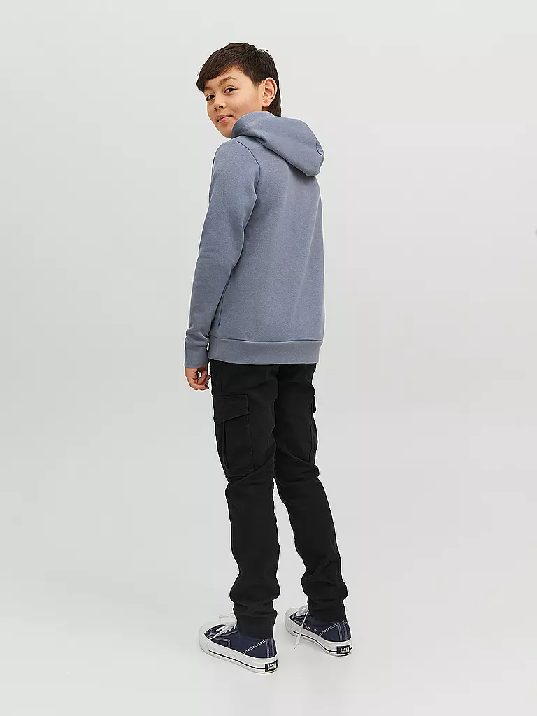 JACK & JONES | Jungen Kapuzensweater - Hoodie JJECORP | hellgrau