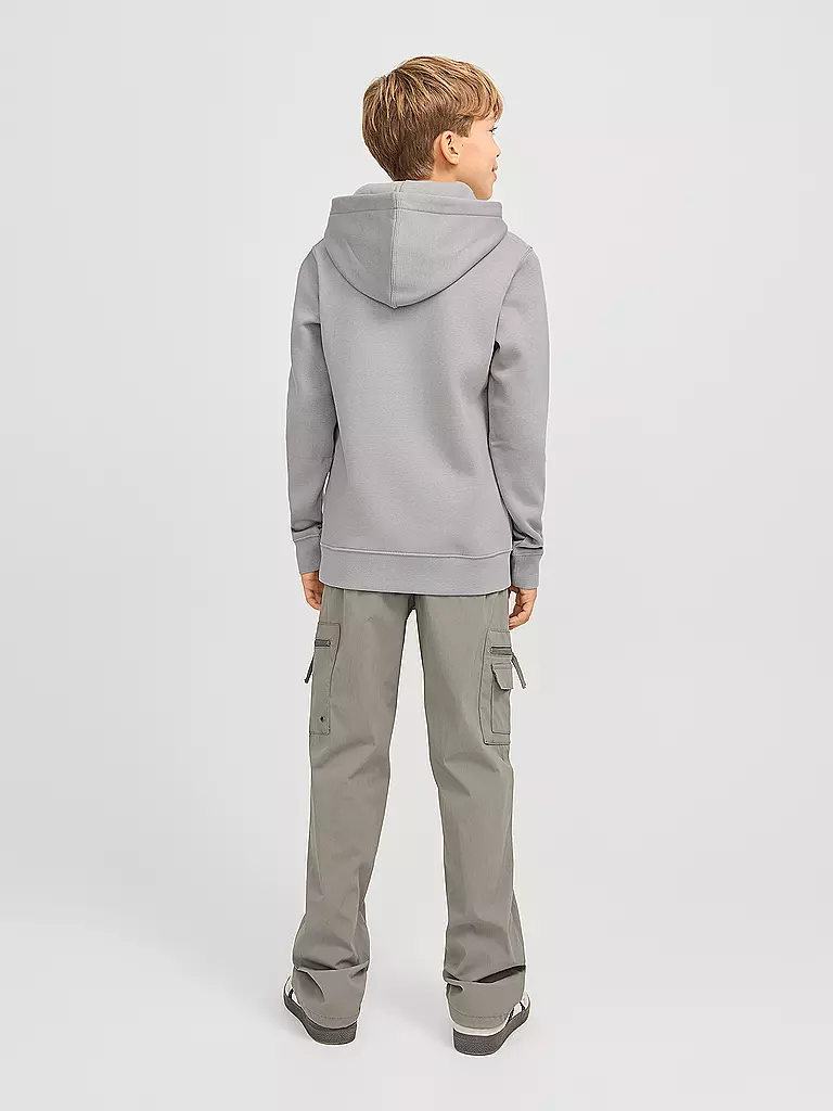 JACK & JONES | Jungen Kapuzensweater - Hoodie JJESTAR | grau