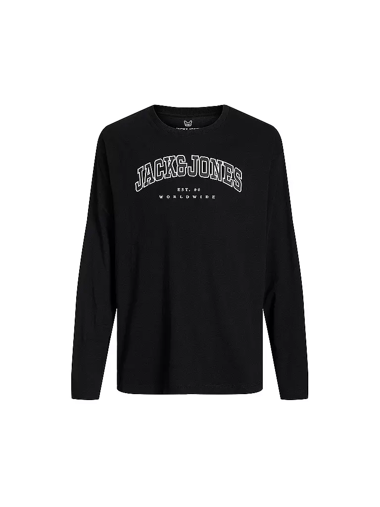 JACK & JONES | Jungen Langarmshirt JJECALEB | schwarz