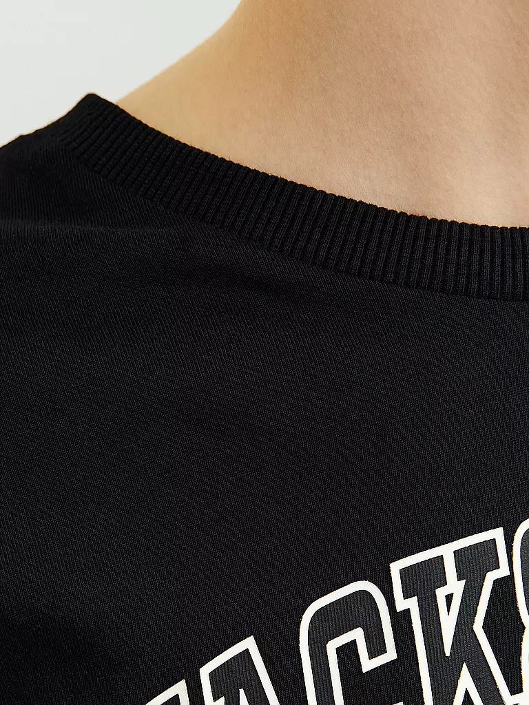 JACK & JONES | Jungen Langarmshirt JJECALEB | schwarz