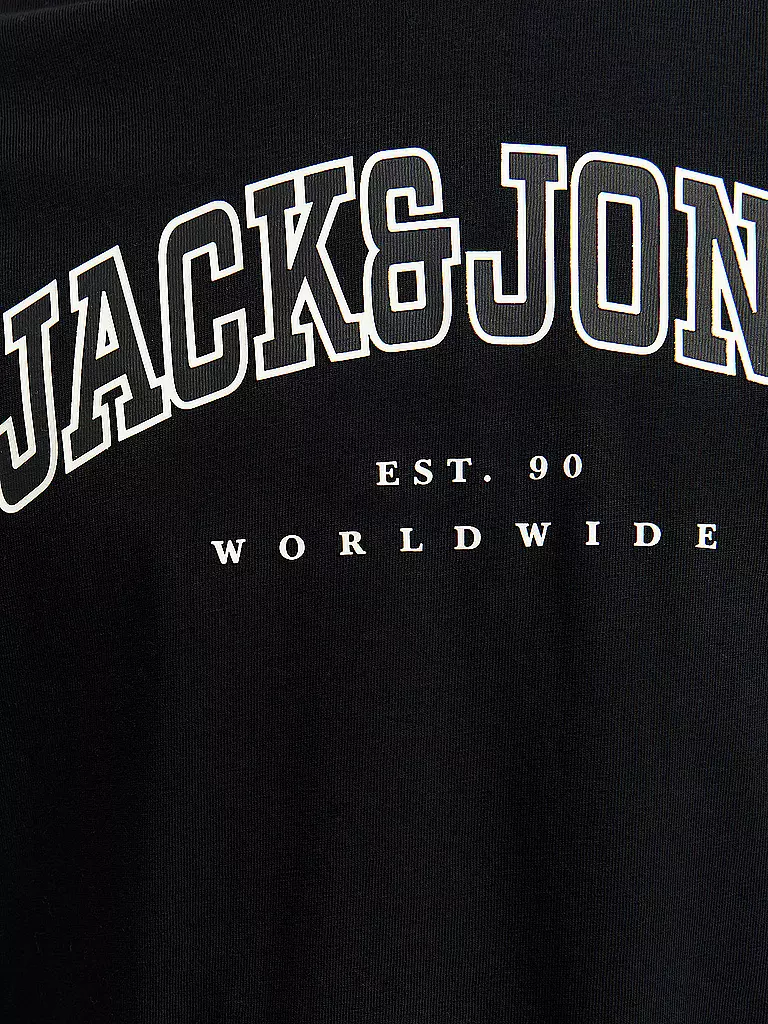 JACK & JONES | Jungen Langarmshirt JJECALEB | schwarz