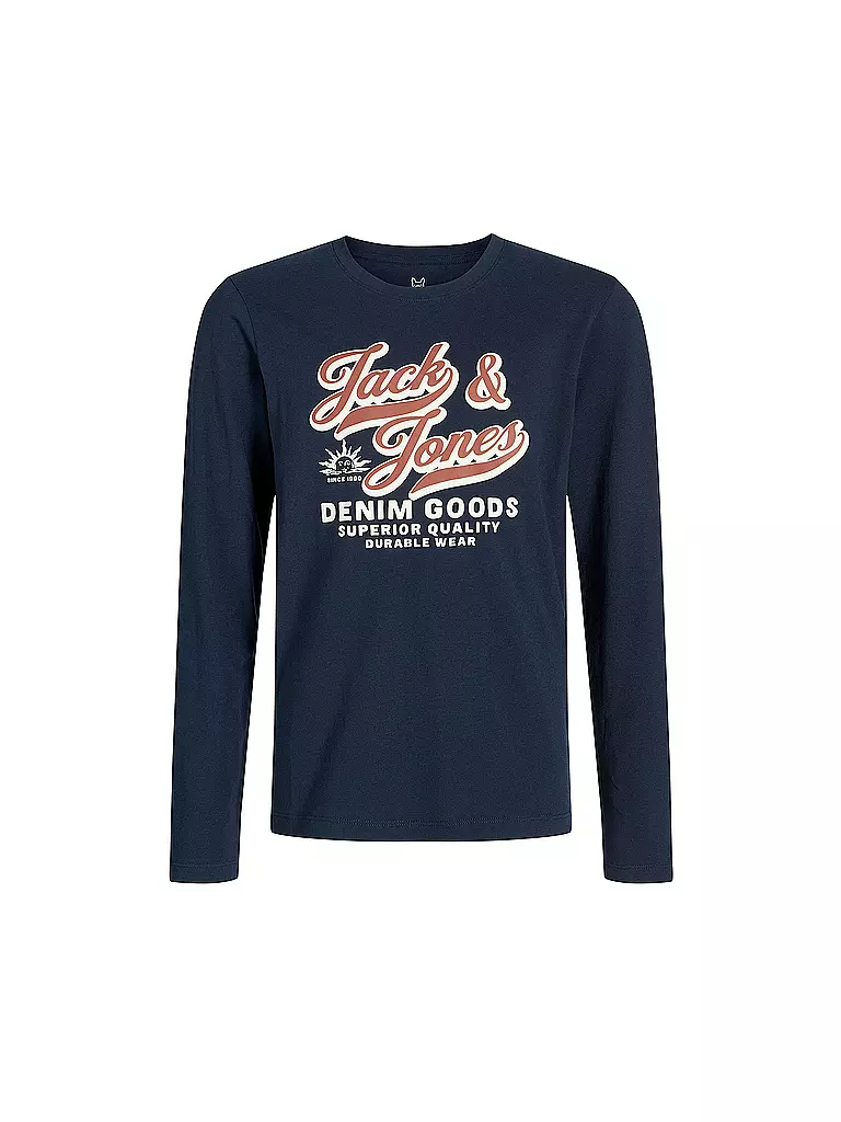 JACK & JONES | Jungen Langarmshirt JJELOGO | dunkelblau