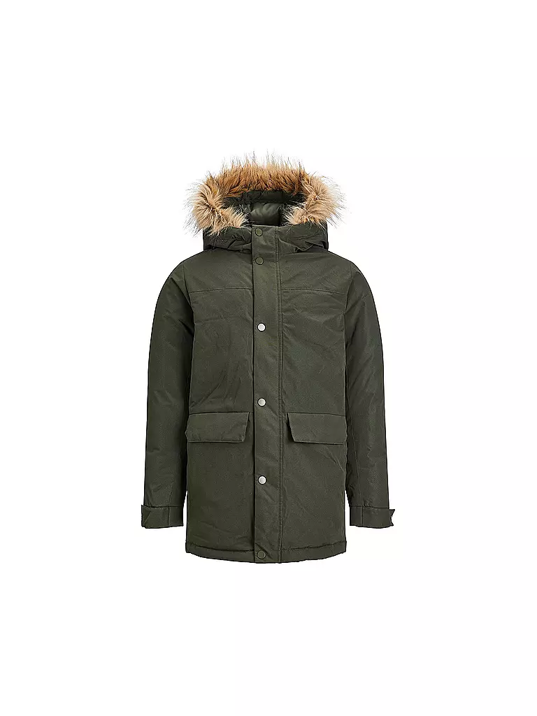 JACK & JONES | Jungen Parka JJCHAMP | olive