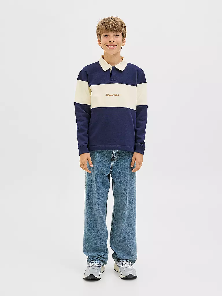 JACK & JONES | Jungen Poloshirt JORNORREBRO | blau