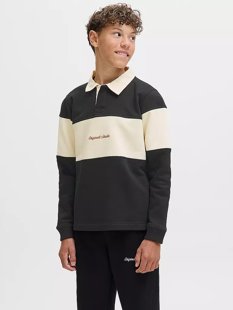 JACK & JONES | Jungen Poloshirt JORNORREBRO | schwarz