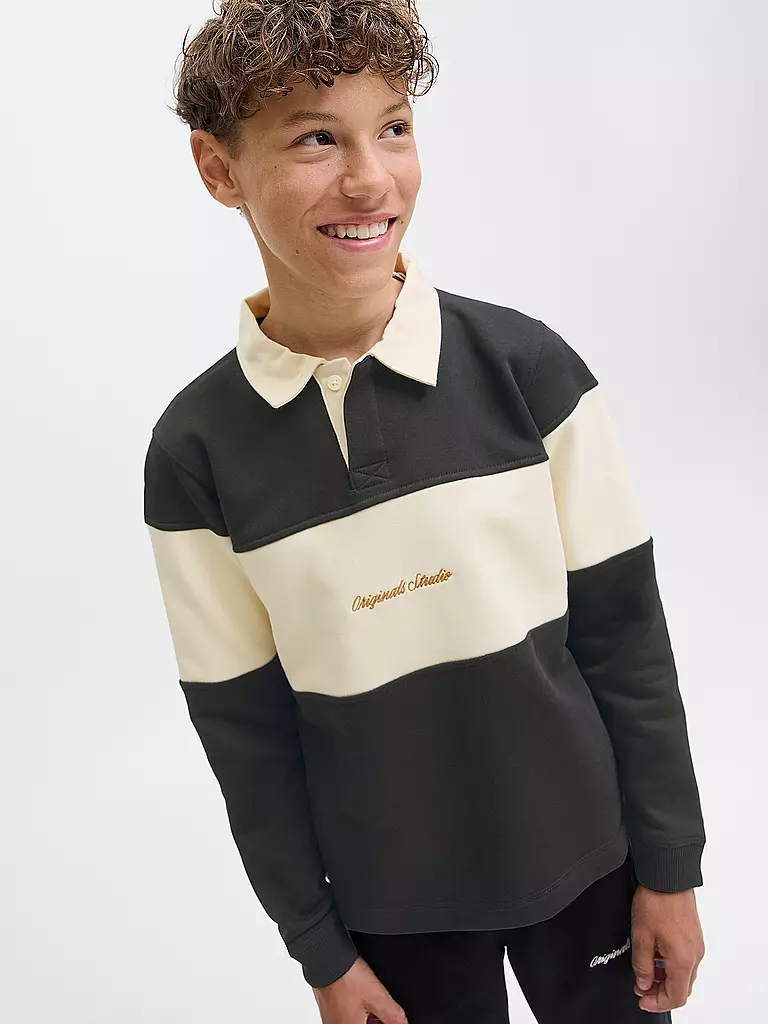 JACK & JONES | Jungen Poloshirt JORNORREBRO | schwarz