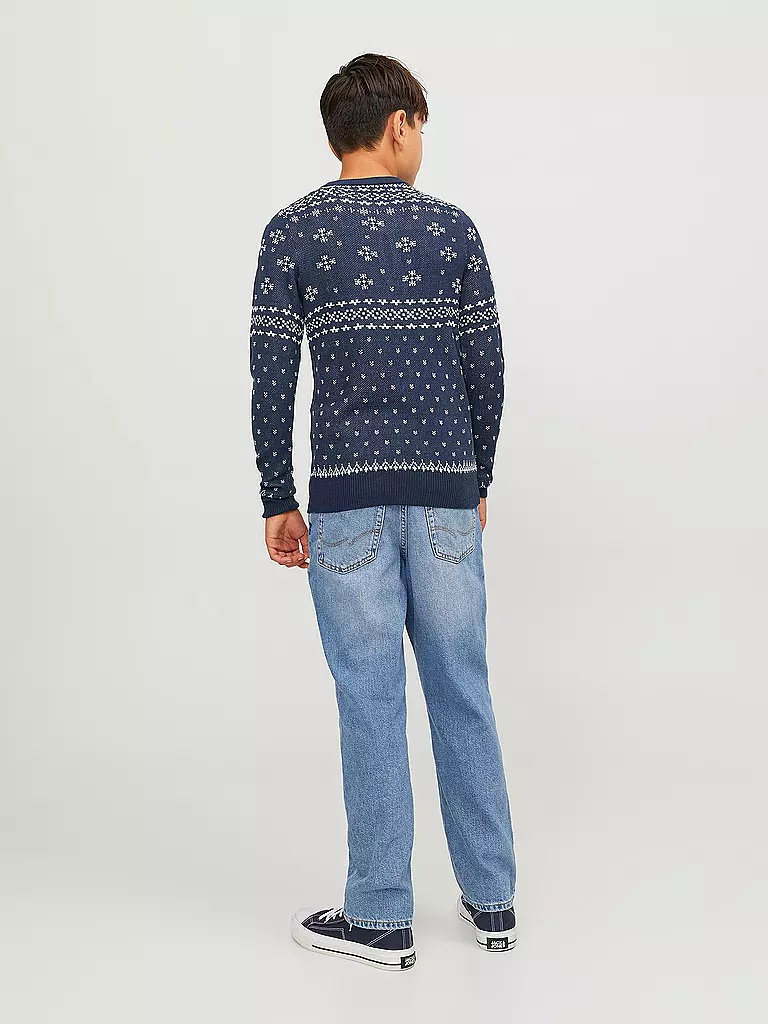 JACK & JONES | Jungen Pullover JJORHOLLY | dunkelblau