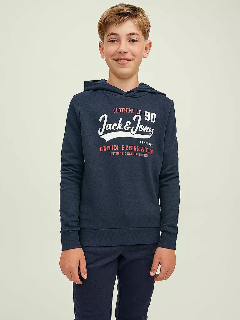 JACK & JONES | Jungen Sweater JJELOGO | dunkelblau