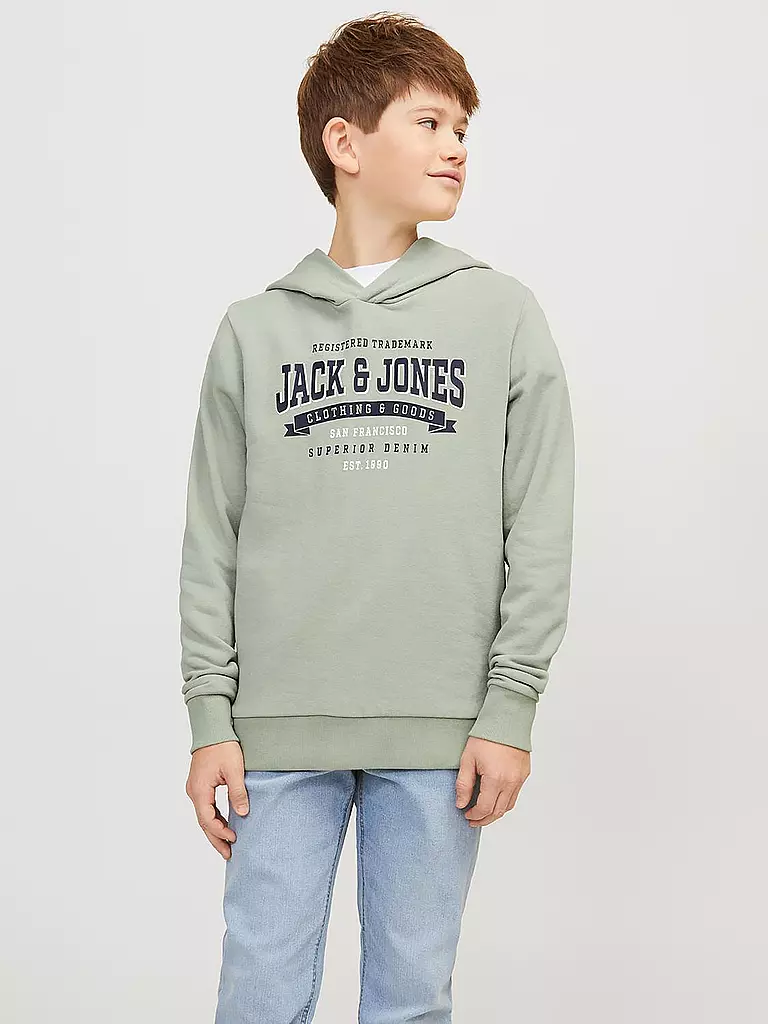 JACK & JONES | Jungen Sweater JJELOGO | mint