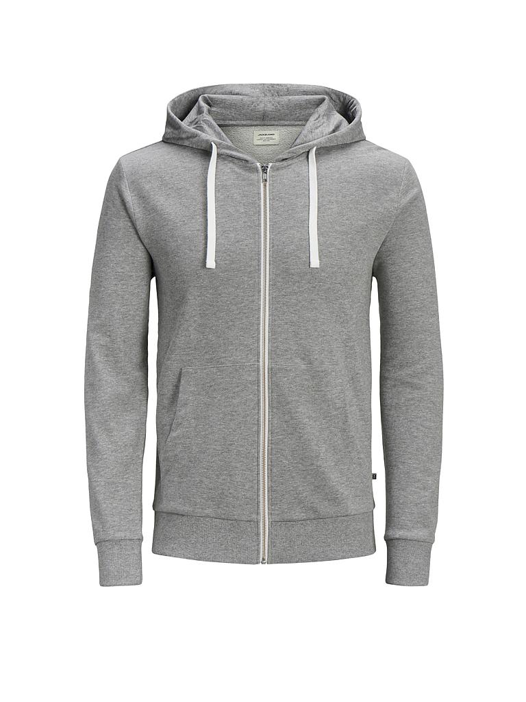 JACK & JONES | Jungen Sweatjacke " JJEHOLMEN " | grau