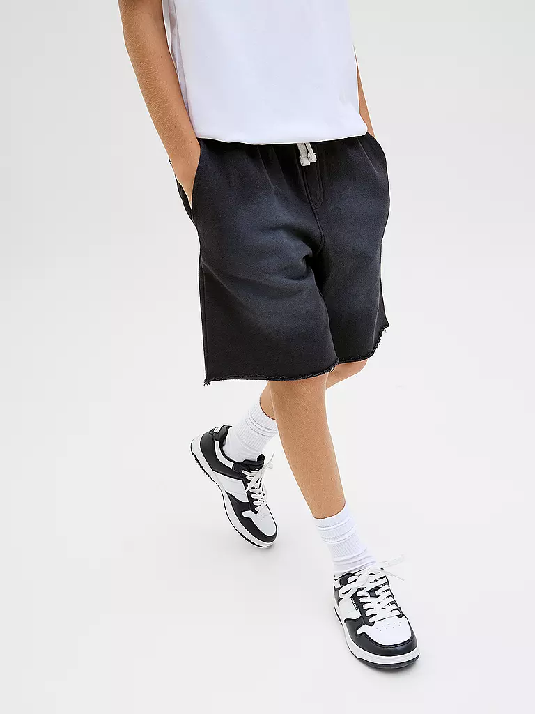 JACK & JONES | Jungen Sweatshorts JPSTBILL | schwarz