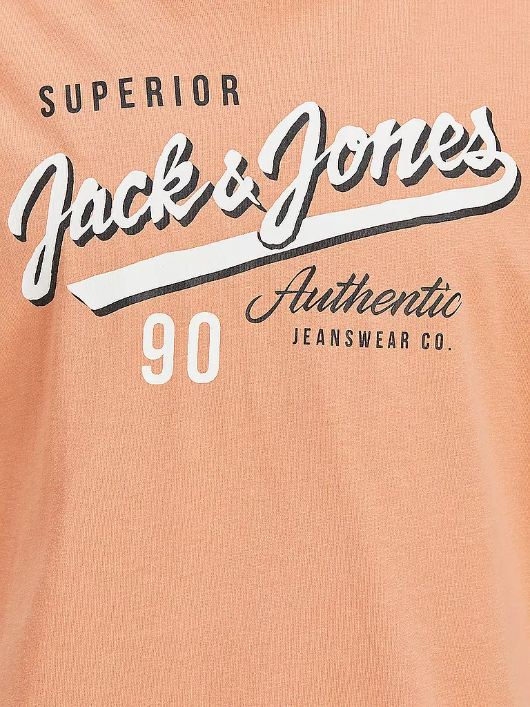 JACK & JONES | Jungen T-Shirt " JJELOGO " | orange